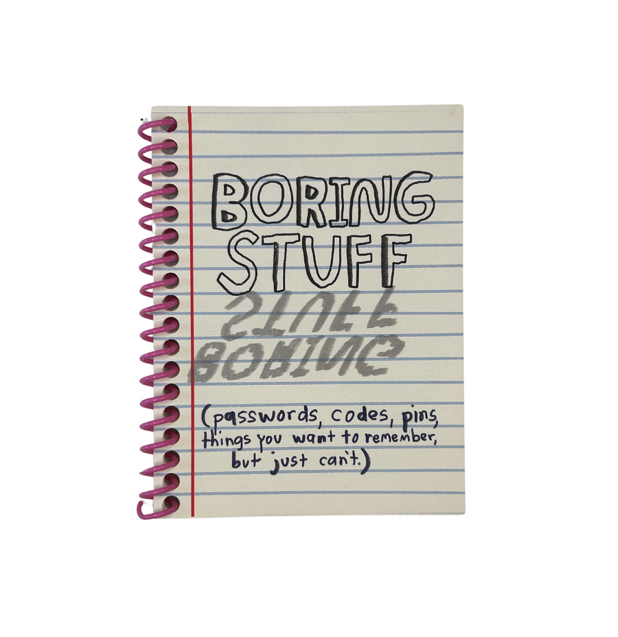 Boring Stuff Journal