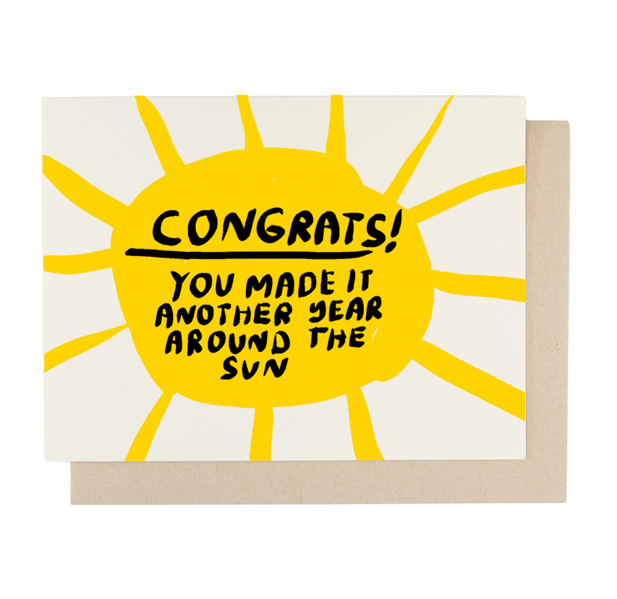 Congrats Birthday Card