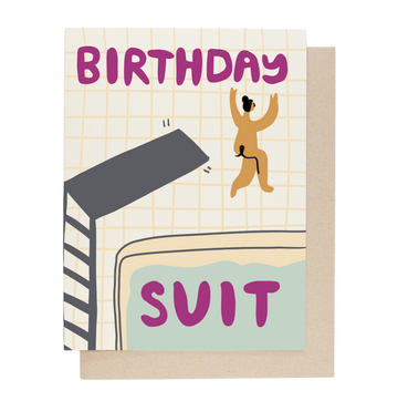 Birthday Suit Card