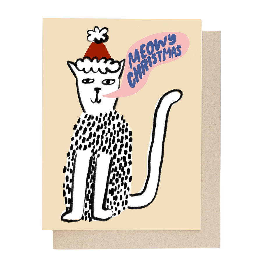 Meowy Christmas Card