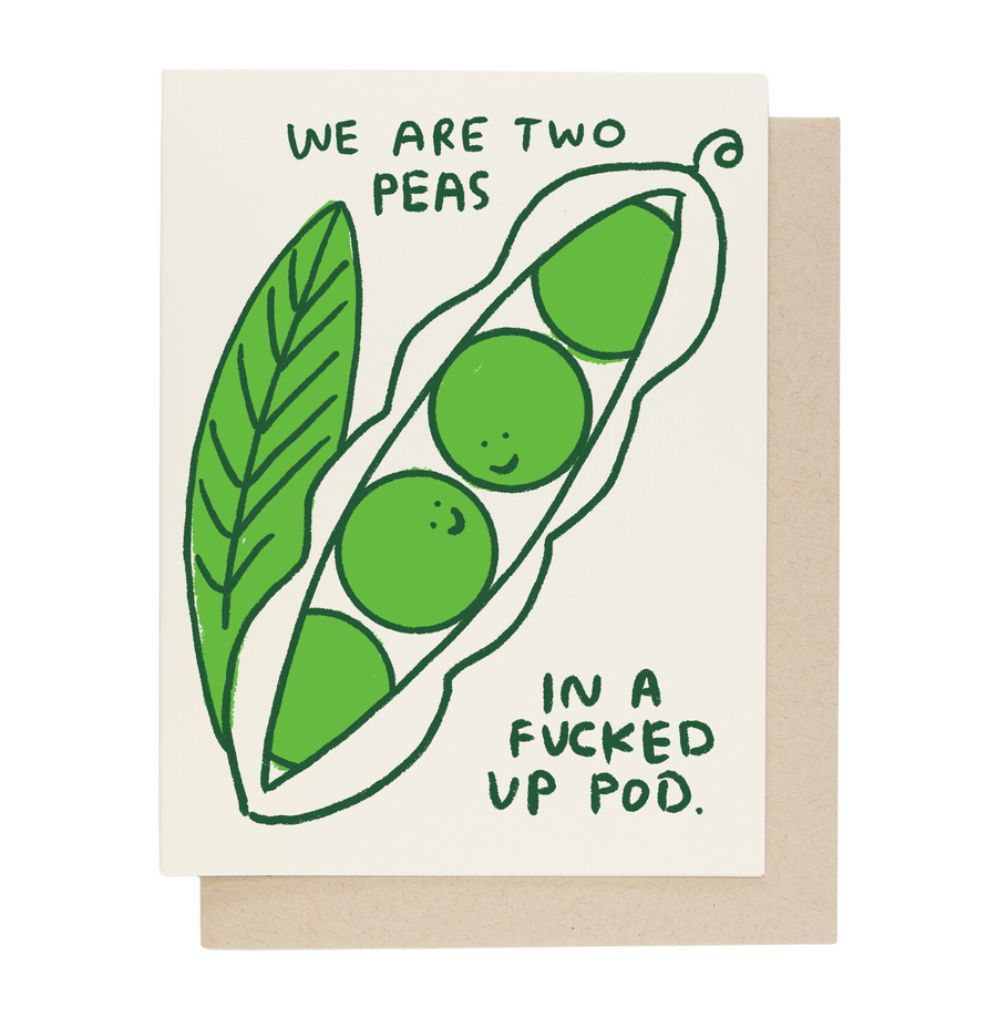 Two Peas Card