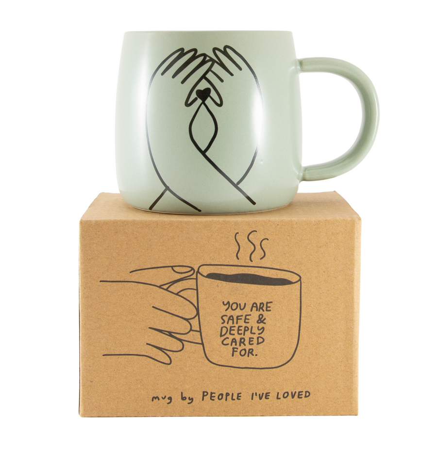 Safe and Cared For Mug