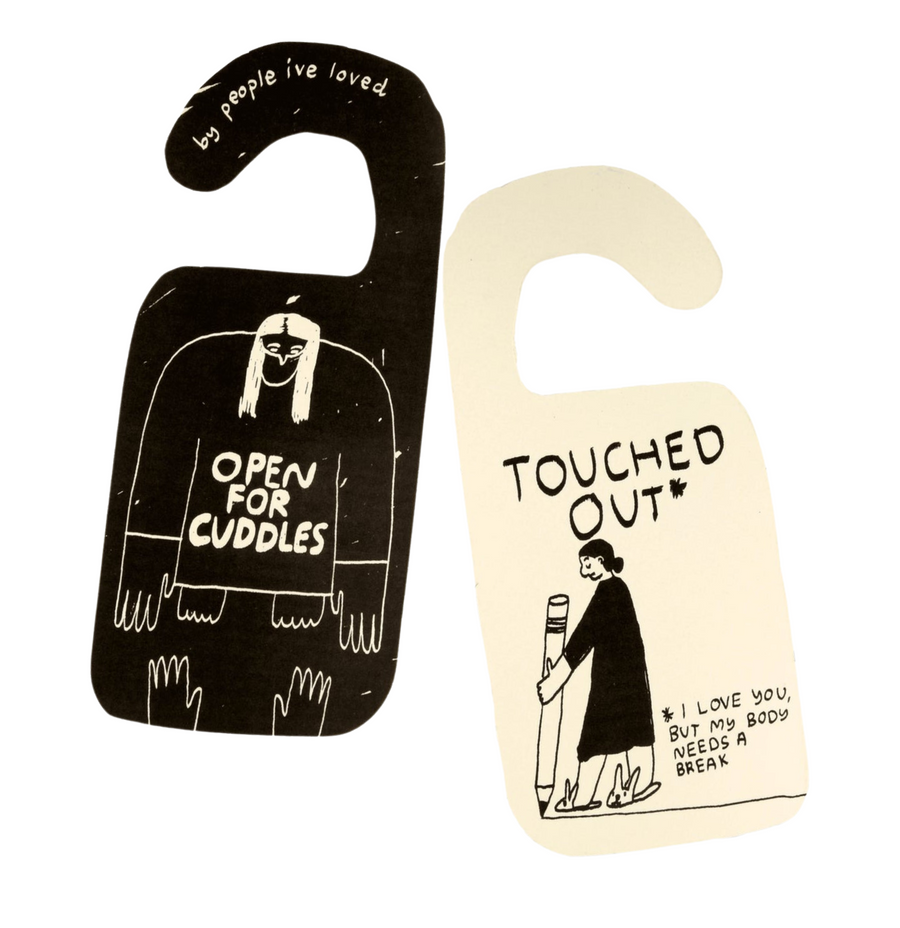 Touched Out Door Hanger